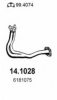 FORD 6181075 Exhaust Pipe